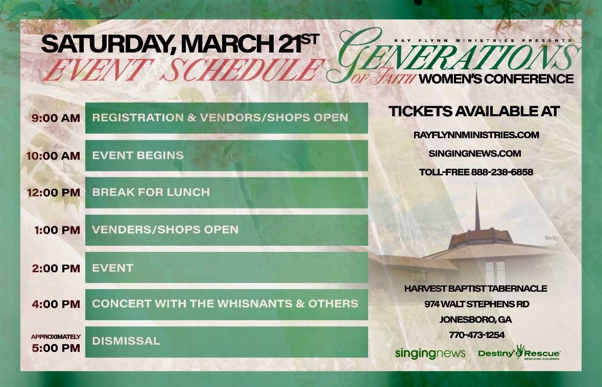 Ray Flynn Ministries | Generations Of Faith Women's Conference